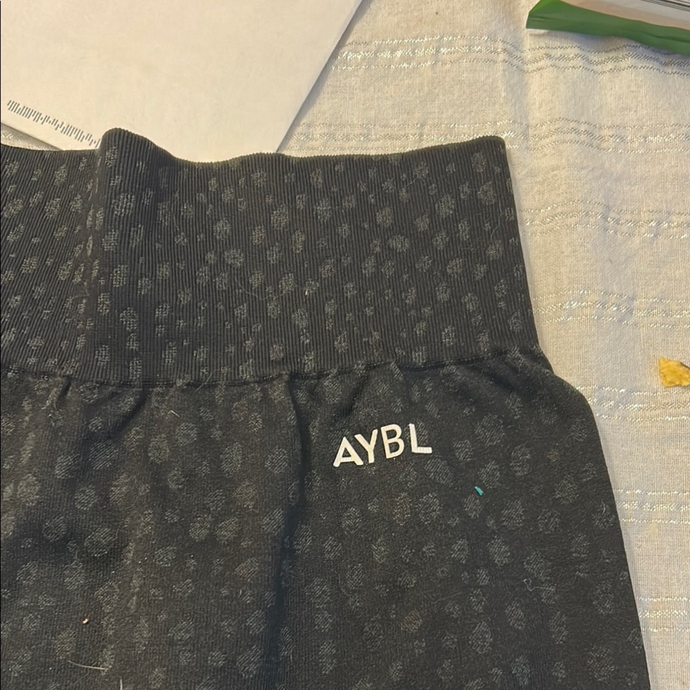 AYBL Women’s Charcoal Patterned Leggings